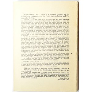 Biuletyn Numizmatyczny PTN, pełen rocznik 1984