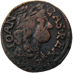 Jan II Kazimierz, szeląg (boratynka) 1660, Ujazdów