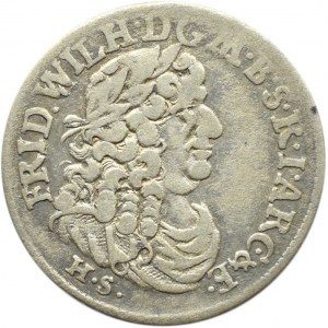 Niemcy, Prusy, Fryderyk Wilhelm, szóstak 1683 HS, Królewiec