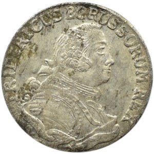Niemcy, Prusy, Fryderyk II Wielki, szóstak 1757 E, Królewiec