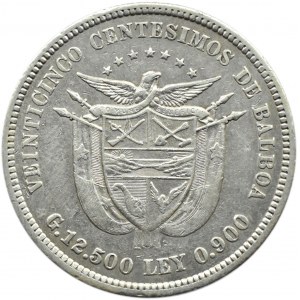 Panama, 25 centimos (1/4 Balboa) 1904