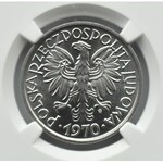 Polska, PRL, Jagody, 2 złote 1970, Warszawa, NGC MS67 - 2 MAX