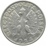 Polska, II RP, Kłosy, 2 złote 1924 H, Birmingham, rzadkie