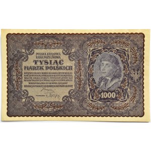 Polska, II RP, 1000 marek 1919, II serja BM - typ 4