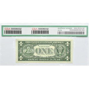 USA, 1 dolar 1957, seria W...A, GDA 67 EPQ
