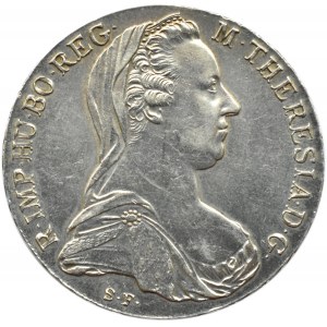 Austria, Maria Teresa, talar 1780, nowe bicie