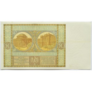 Polska, II RP, 50 złotych 1929, seria EZ, UNC-