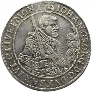 Niemcy, Saksonia, Johann Georg I, talar 1648, Drezno