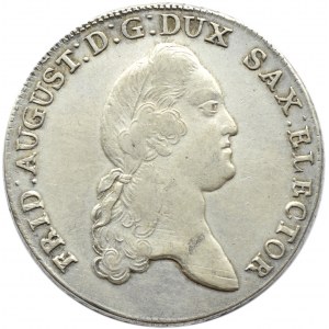 Niemcy, Saksonia, Fryderyk August III, talar 1781 I.E.C., Drezno