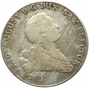 Niemcy, Saksonia, Fryderyk August III, talar 1766 E.D.C., Lipsk