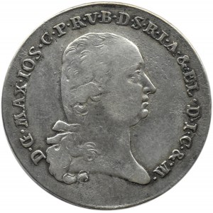 Niemcy, Bawaria, Maksymilian Józef, talar 1800, Monachium