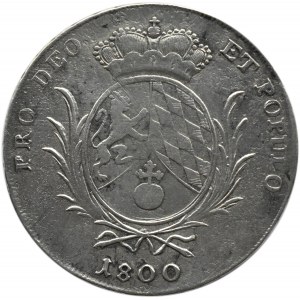 Niemcy, Bawaria, Maksymilian Józef, talar 1800, Monachium