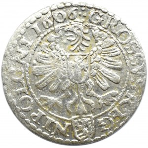 Zygmunt III Waza, grosz 1606, Kraków