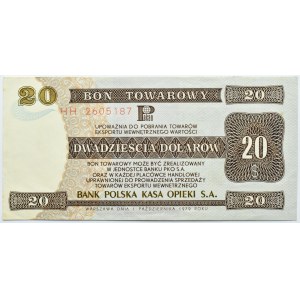 Polska, PeWeX, 20 dolarów 1979, seria HH