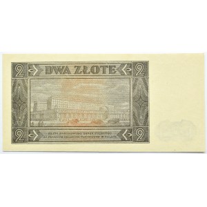 Polska, RP, 2 złote 1948, seria CF, Warszawa, UNC