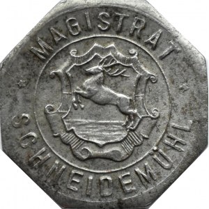 Schneidenmühl/Piła, 1 pfennig 1916, piękne