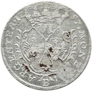 Niemcy, Prusy, Fryderyk II Wielki, szóstak, 1757 B, Wrocław