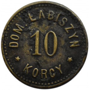 Polska, XIX wiek, Dominium Łabiszyn, 10 korcy