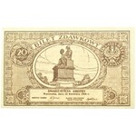 Polska, II RP, bilet zdawkowy 20 groszy 1924