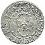 Zygmunt III Waza, szeląg, 1607 lub 1609, Ryga - pełna data, RZADKOŚĆ i CIEKAWOSTKA