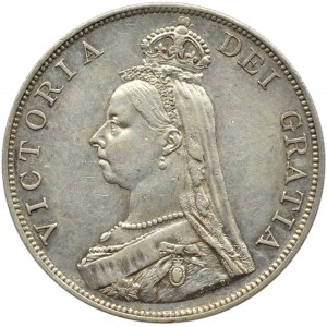 Wielka Brytania, Wiktoria, 2 floreny 1887