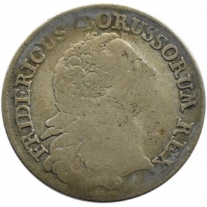 Niemcy, Prusy, Fryderyk II Wielki, 1/3 talara 1768 B, Wrocław