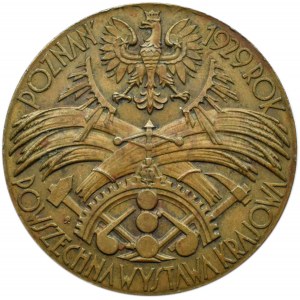 Polska, II RP, medal Powszechna Wystawa Krajowa, Poznań 1929, wersja mała