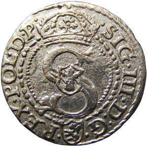 Zygmunt III Waza, szeląg 1592, Malbork. NIENOTOWANY