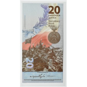 Polska, 100-lecie Bitwy Warszawskiej, 20 złotych 2020, Warszawa, UNC