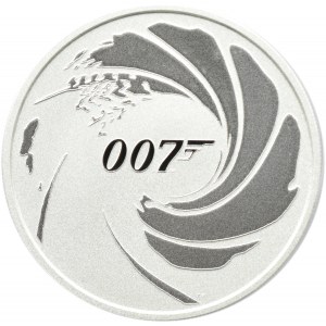 Tuvalu, 1 dolar 2020, Agent 007, Perth