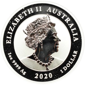 Australia 1 dolar 2020, Quokka, Perth, UNC
