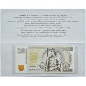 Banknot okolicznościowy, 20 koron pleszewskich, Przemysł II