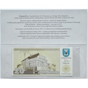 Banknot okolicznościowy, 20 koron pleszewskich, Przemysł II
