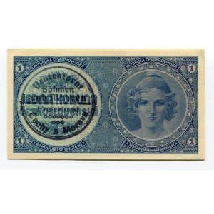 Bohemia & Moravia 1 Koruna 1939 (ND)