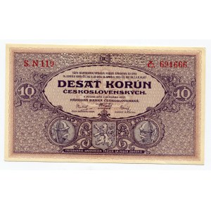 Czechoslovakia 10 Korun 1927 Specimen