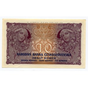 Czechoslovakia 10 Korun 1927 Specimen