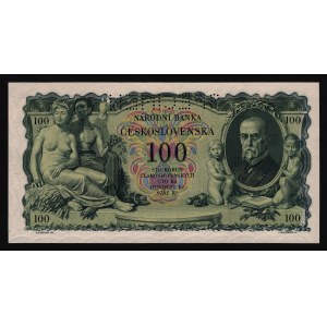 Czechoslovakia 100 Korun 1931 Specimen