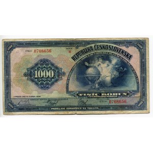 Czechoslovakia 1000 Korun 1932