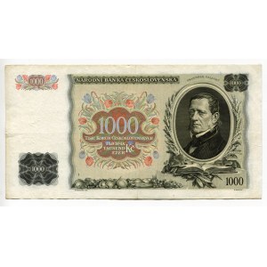 Czechoslovakia 1000 Korun 1934 Fancy S/N