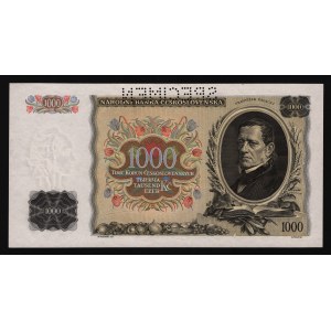 Czechoslovakia 1000 Korun 1934 Specimen