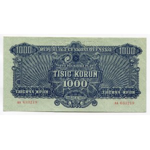 Czechoslovakia 1000 Korun 1944 Specimen