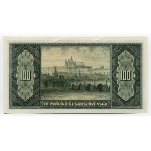 Czechoslovakia 100 Korun 1945 Specimen