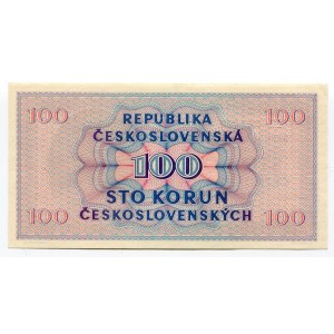 Czechoslovakia 100 Korun 1945