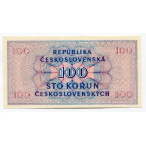 Czechoslovakia 100 Korun 1945 Specimen