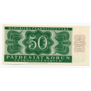 Czechoslovakia 50 Korun 1950