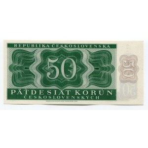 Czechoslovakia 50 Korun 1950 Specimen