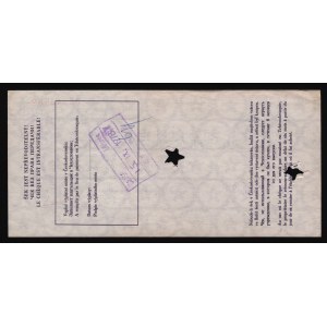 Czechoslovakia Travel Cheque 200 Korun 1978 Rare