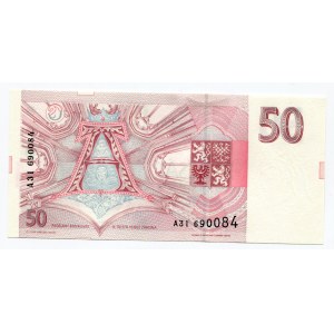 Czech Republic 50 Korun 1993 Series A