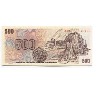 Czech Republic 500 Korun 1993