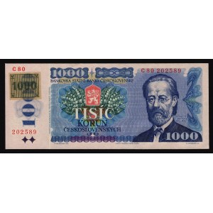 Czech Republic 1000 Korun 1993